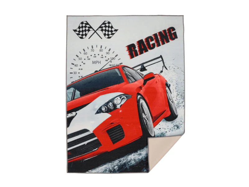 שטיח ילדים דגם מכונית מרוץ - Image 3